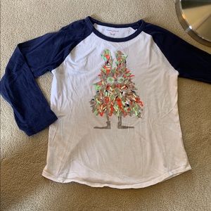 Crewcuts monster baseball long sleeve tee